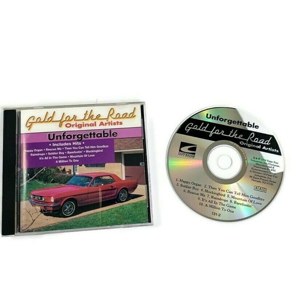 Gold For The Road CD Original Artists Unforgettable*MINOR WEAR - Picture 1 of 13